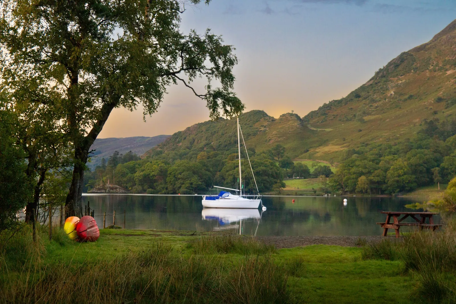 Boat on Lake Ullswater